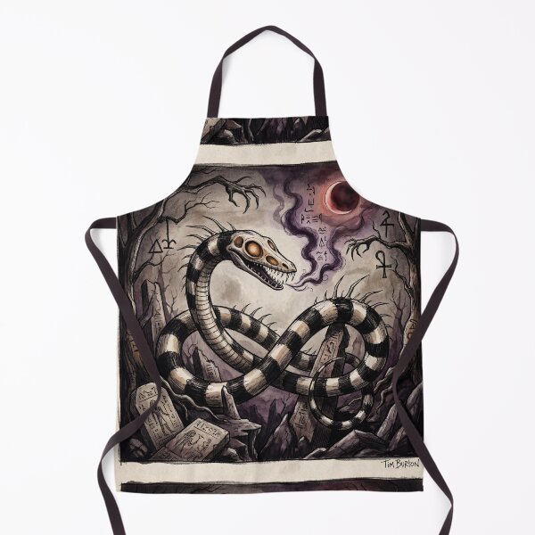 Item preview, Apophis Chaos Serpent Ancient Egyptian God Gothic style illustration designed and sold by Vintage Designs +.