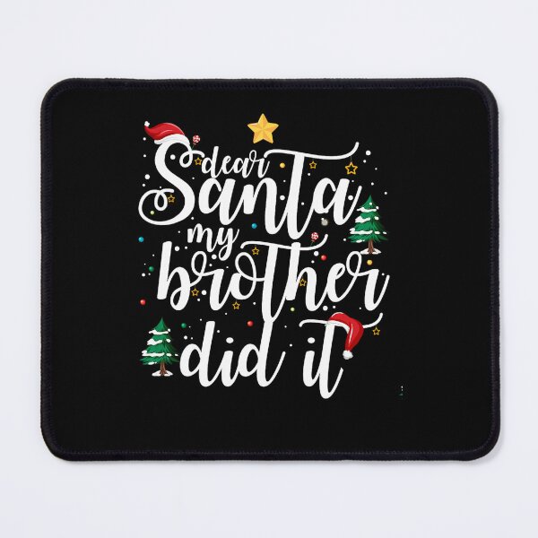 Item preview, Did Holiday My It Funny Retro Christmas Santa Vintage Dear Brother designed and sold by MediarMedic.