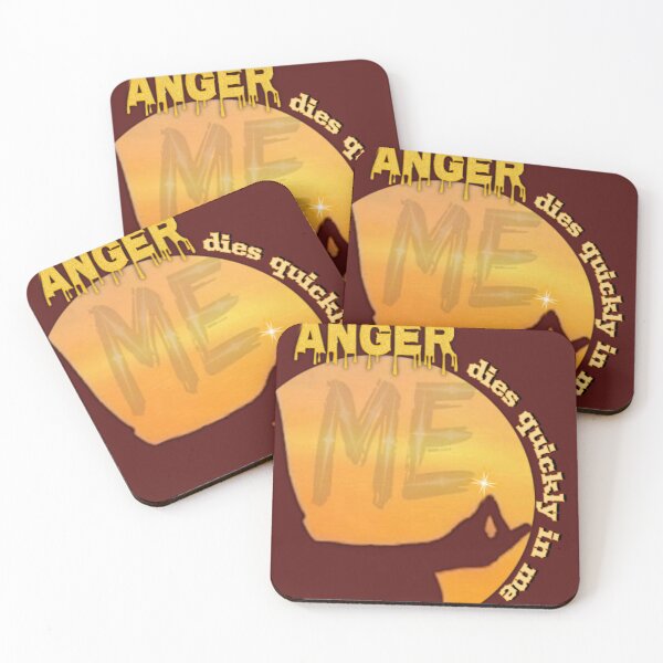 Item preview, Anger dies quickly in Me. designed and sold by LeelaWorks.org.