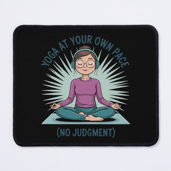 Item preview, Yoga Mindfulness No Judgment Librarian designed and sold by SnackPAC.