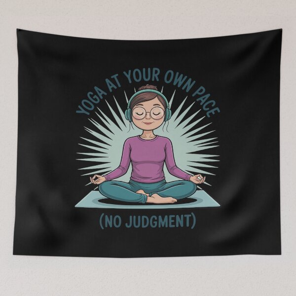 Item preview, Yoga Mindfulness No Judgment Librarian designed and sold by SnackPAC.