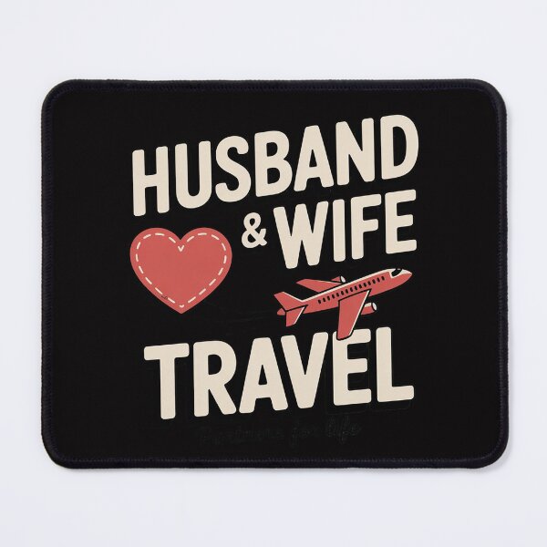 Item preview, Husband And Wife Travel Partners For Life Couple Matching designed and sold by MuteElevent.