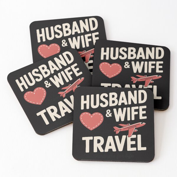 Item preview, Husband And Wife Travel Partners For Life Couple Matching designed and sold by MuteElevent.