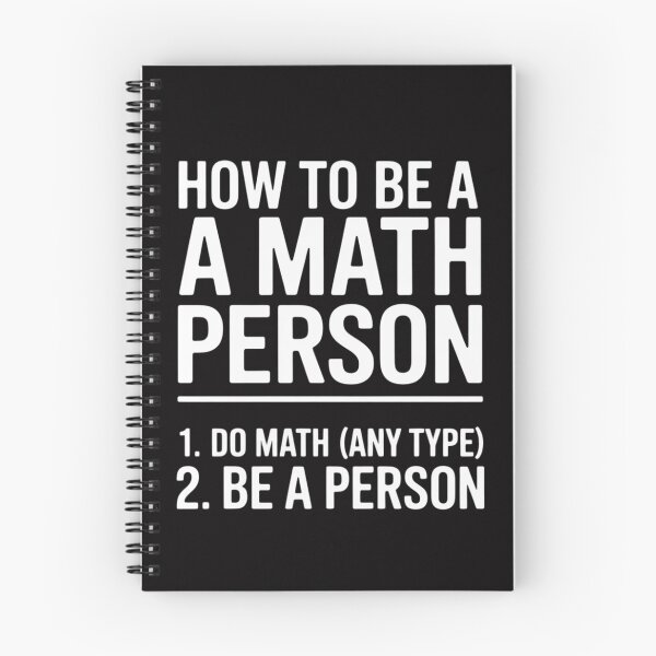 Item preview, How To Be A Math Person Mathematics Teacher designed and sold by MuteElevent.
