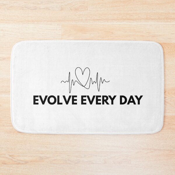 Item preview, Evolve Every Day – Motivational Growth Mindset Design | Empowerment & Self-Improvement designed and sold by LWDesignLab.