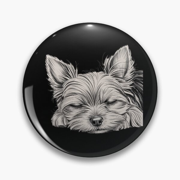 Item preview, Yorkshire Terrier Dog Sleeping Yorkie designed and sold by LittleDame.