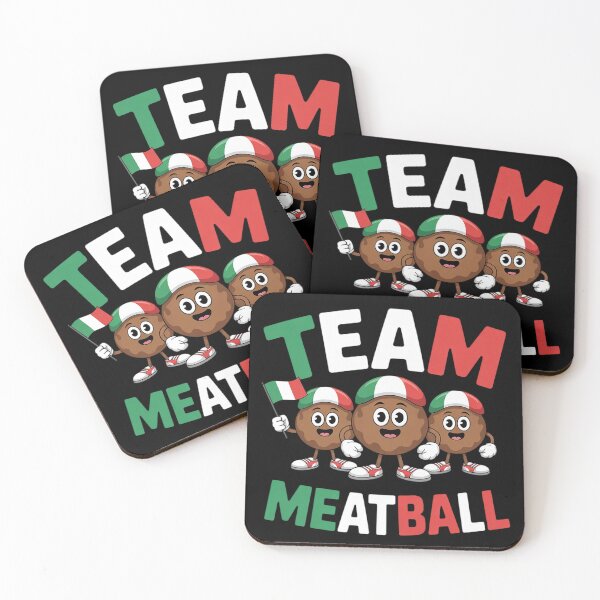 Item preview, Team Meatball Italian Food Lover  designed and sold by RoyTill0Art.
