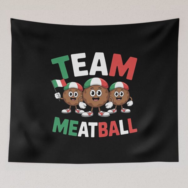Item preview, Team Meatball Italian Food Lover  designed and sold by RoyTill0Art.