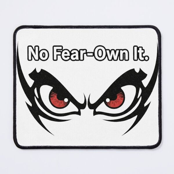 Item preview, 90's style Tribal Eyes “No Fear - Own It.” Tee designed and sold by NeoRetroApparel.