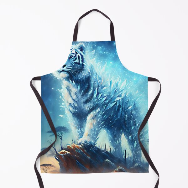 Item preview, Crystal Tiger Spirit Savannah Guardian designed and sold by EmeraldeaArt.