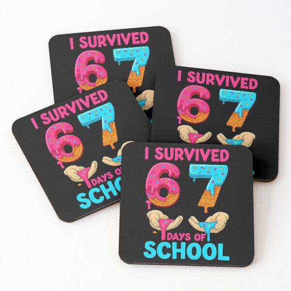 Item preview, I Meme 67 of Teacher Survived 67 Classic School Days Funny Student designed and sold by SteveSaccoro.
