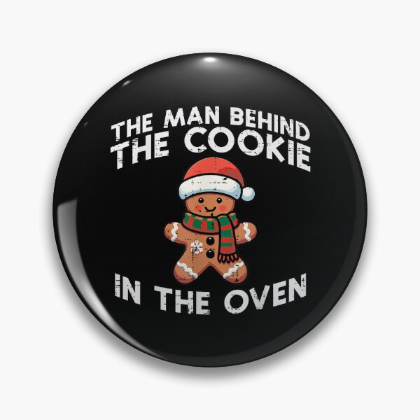 Item preview, Pregnant Man Baking Christmas Cookies designed and sold by Noput1951.