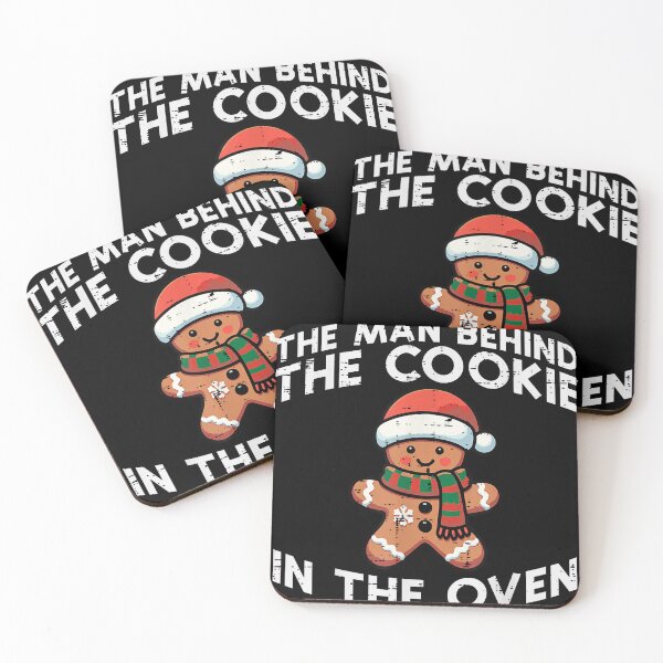 Item preview, Pregnant Man Baking Christmas Cookies designed and sold by Noput1951.