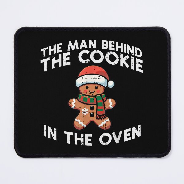 Item preview, Pregnant Man Baking Christmas Cookies designed and sold by Noput1951.