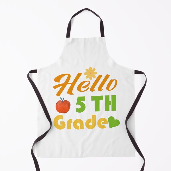 Item preview, Hello Fifth Grade – Colorful 5th Grade Back to School Design for Students and Teachers designed and sold by karibov.
