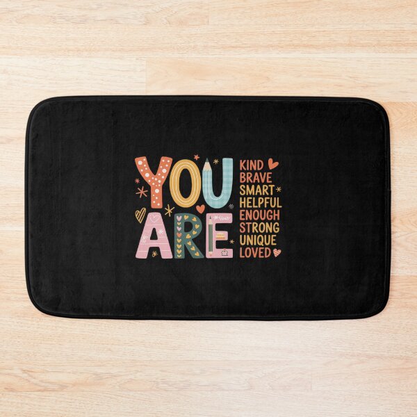 Item preview, You are Kind Brave Smart Enough Inspirational Growth Mindset designed and sold by LittleDame.