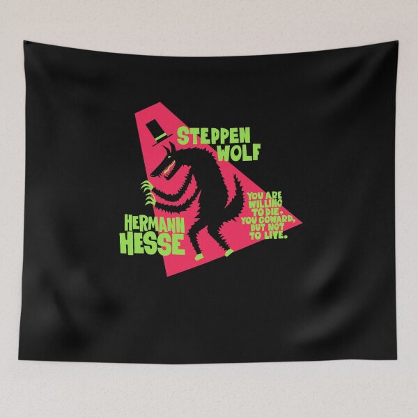 Item preview, Hermann Hesse - Steppenwolf Illustration Classic designed and sold by yanar810361.