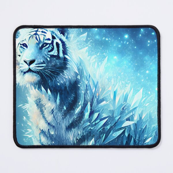 Item preview, Crystal Tiger Spirit Savannah Guardian 2:3 card edition designed and sold by EmeraldeaArt.