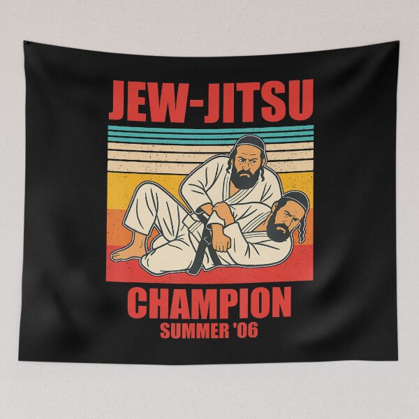 Item preview, Jew-Jitsu Champion Summer '06 Retro Vintage designed and sold by TaraLiliana.