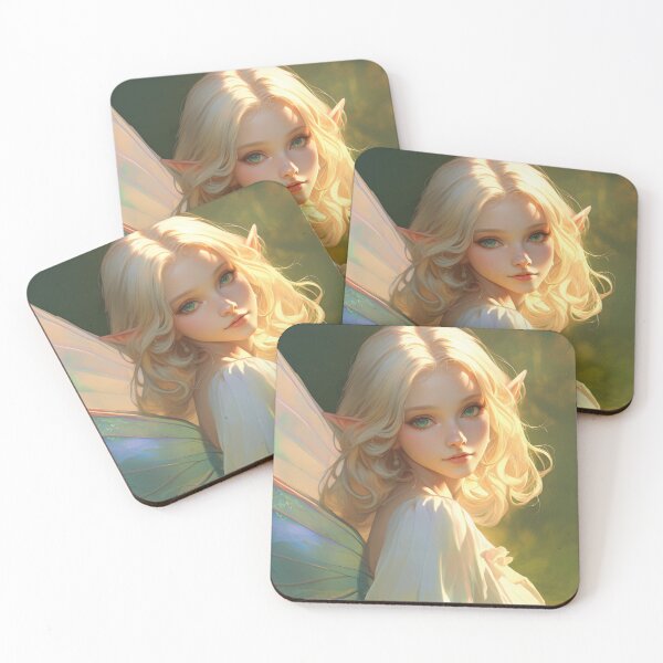 Item preview, Attractive Flower Fairies designed and sold by PatternFly.