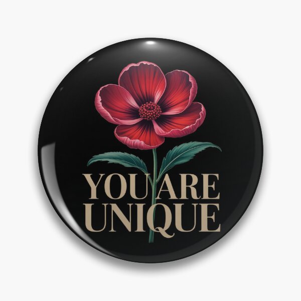 Item preview, You Are Unique Motivational Self-Love Expression designed and sold by LittleDame.