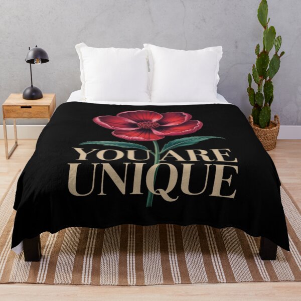 Item preview, You Are Unique Motivational Self-Love Expression designed and sold by LittleDame.