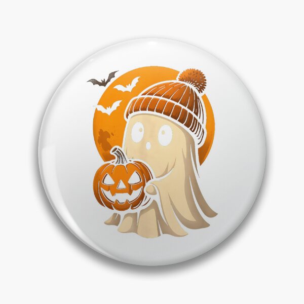 Item preview, Cute Ghost & Pumpkin Halloween designed and sold by Marga1994.