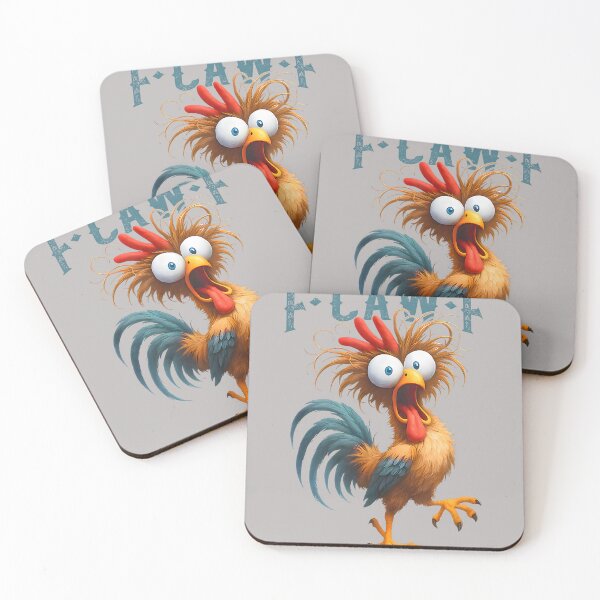 Item preview, F-Caw-F Chicken Humor F-Caw-F Quote Rooster Meme designed and sold by mjohnson9.