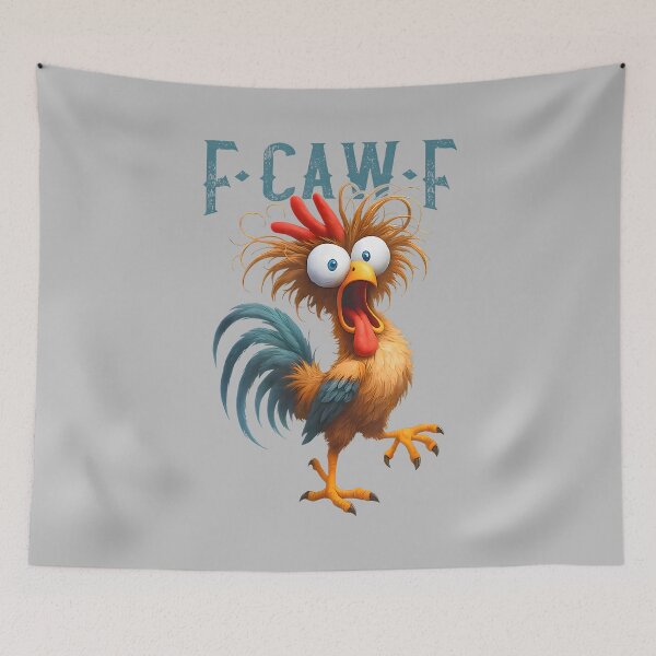 Item preview, F-Caw-F Chicken Humor F-Caw-F Quote Rooster Meme designed and sold by mjohnson9.