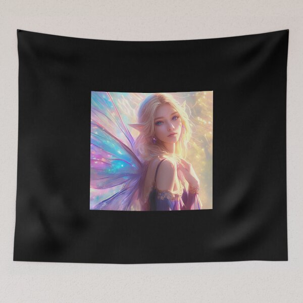 Item preview, Attractive Flower Fairies designed and sold by PatternFly.