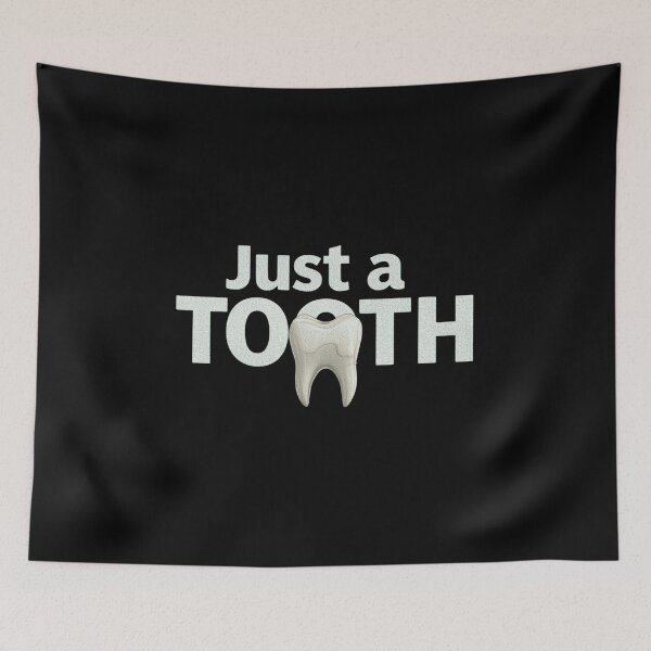 Item preview, Just a Tooth – Minimal Anatomy Illustration designed and sold by RED-MOUSE.