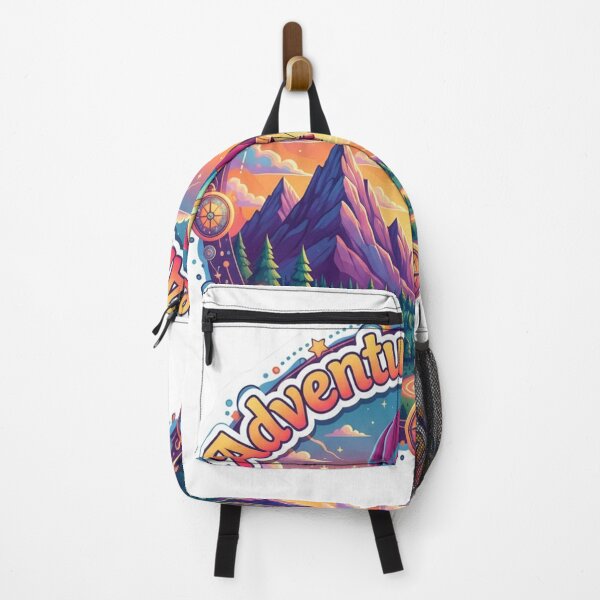 Item preview, Adventure Awaits — Travel Adventure Sticker / T-Shirt Design designed and sold by Sushikidsntod.