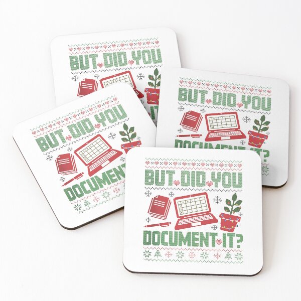Item preview, But Did You Document It Ugly, Funny Office Holiday, HR Christmas Humor Ugly designed and sold by peggycantu.