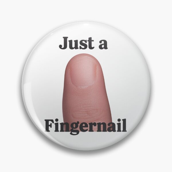 Item preview, Just a Fingernail – Conceptual Minimal Art designed and sold by RED-MOUSE.