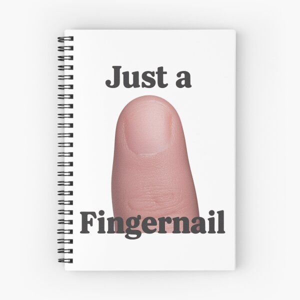 Item preview, Just a Fingernail – Conceptual Minimal Art designed and sold by RED-MOUSE.