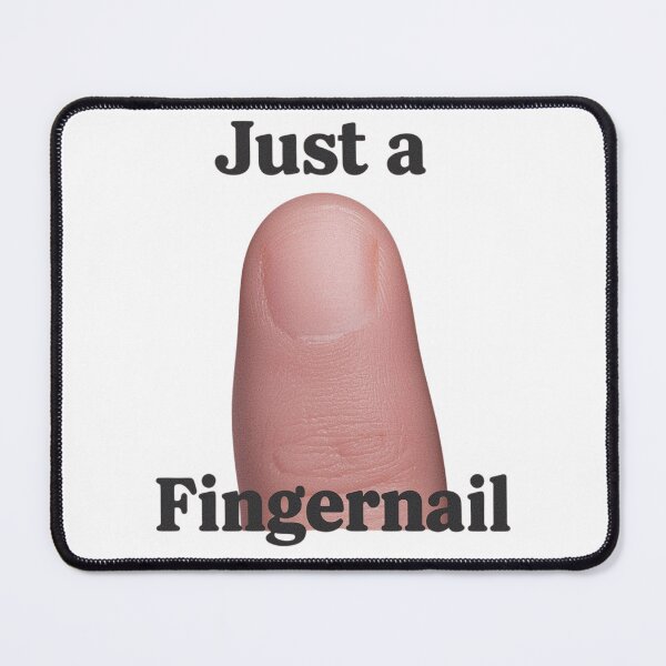Item preview, Just a Fingernail – Conceptual Minimal Art designed and sold by RED-MOUSE.