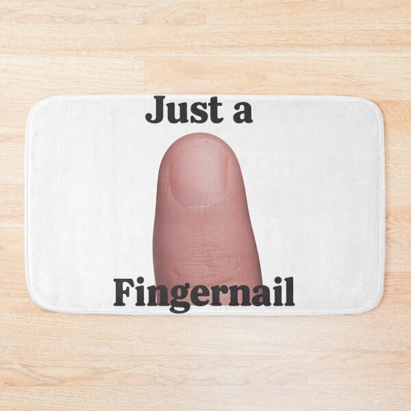 Item preview, Just a Fingernail – Conceptual Minimal Art designed and sold by RED-MOUSE.