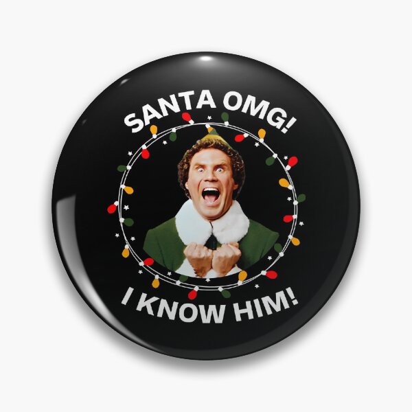 Item preview, Christmas Buddy Elf Movie, OMG Santa I Know Him, Elf Movie Quote, Buddy the Elf, Elf Christmas Movie designed and sold by peggycantu.