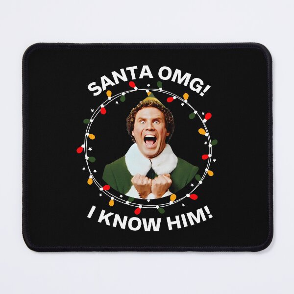 Item preview, Christmas Buddy Elf Movie, OMG Santa I Know Him, Elf Movie Quote, Buddy the Elf, Elf Christmas Movie designed and sold by peggycantu.