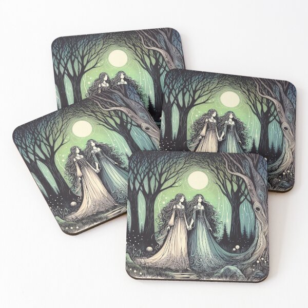 Item preview, Witchy Sisters designed and sold by morwenna-.