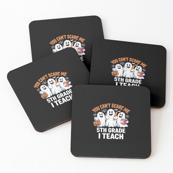 Item preview, You Can't Scare Me I Teach 5th Grade Teacher Halloween designed and sold by LittleDame.
