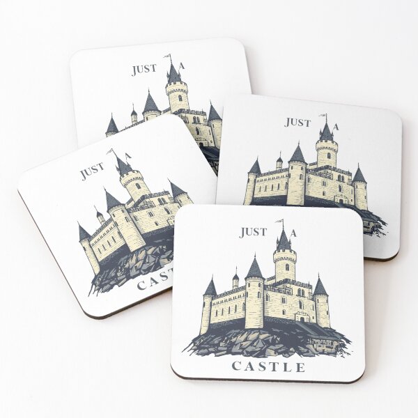 Item preview, Just a Castle – Fantasy Architecture Illustration designed and sold by RED-MOUSE.