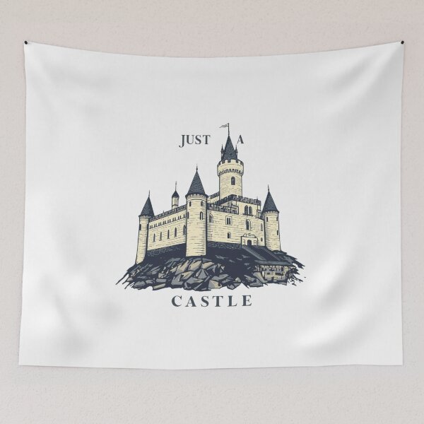 Item preview, Just a Castle – Fantasy Architecture Illustration designed and sold by RED-MOUSE.