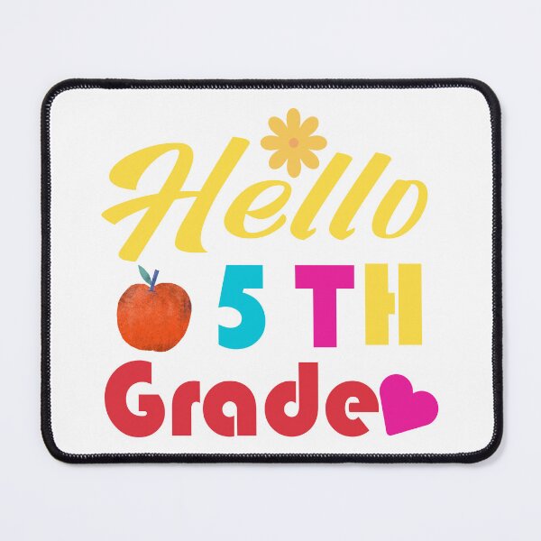 Item preview, Hello Fifth Grade First Day Of School Colorful 5th Grade Squad Elementary School Teacher Gift Senior designed and sold by karibov.