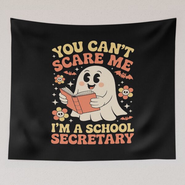 Item preview, You Can't Scare Me I'm A School Secretary Halloween designed and sold by LittleDame.