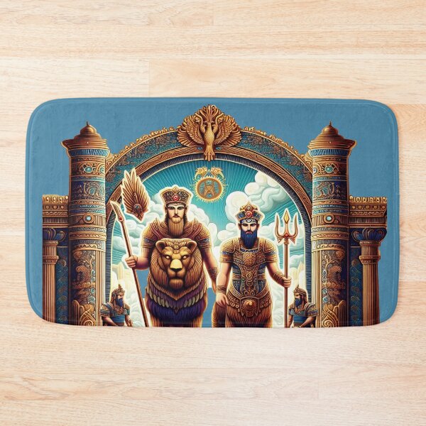 Item preview, Gilgamesh, legendary king of the city of Uruk, heroic character of ancient Mesopotamia, cradle of the civilization of humanity, god of the Underworld in Mesopotamian religion designed and sold by Redbdon.