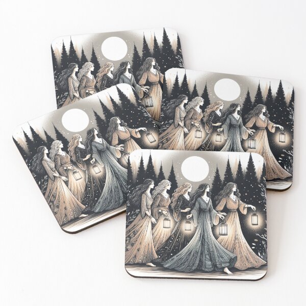 Item preview, Witchy Sisters Night Walk designed and sold by morwenna-.