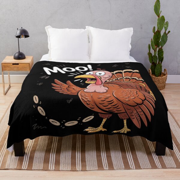 Item preview, Turkey Moo Funny Thanksgiving For Men Women Kid Boy  designed and sold by RoyTill0Art.