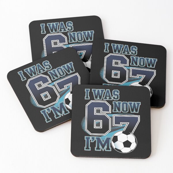 Item preview, i was 6 now 7 - now im 7 - 7th birthday soccer - seventh birthday - 7 years old soccer ball - soccer player kid - soccer number 7 - soccer number 6 - soccer themed 7th birthday - turning 7 designed and sold by JansenGS.