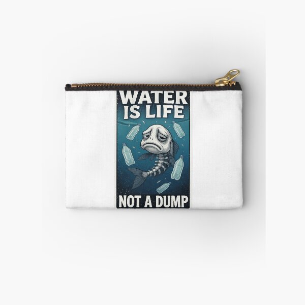Item preview, Water Pollution Awareness Fish Skeleton Sticke designed and sold by Gscode.